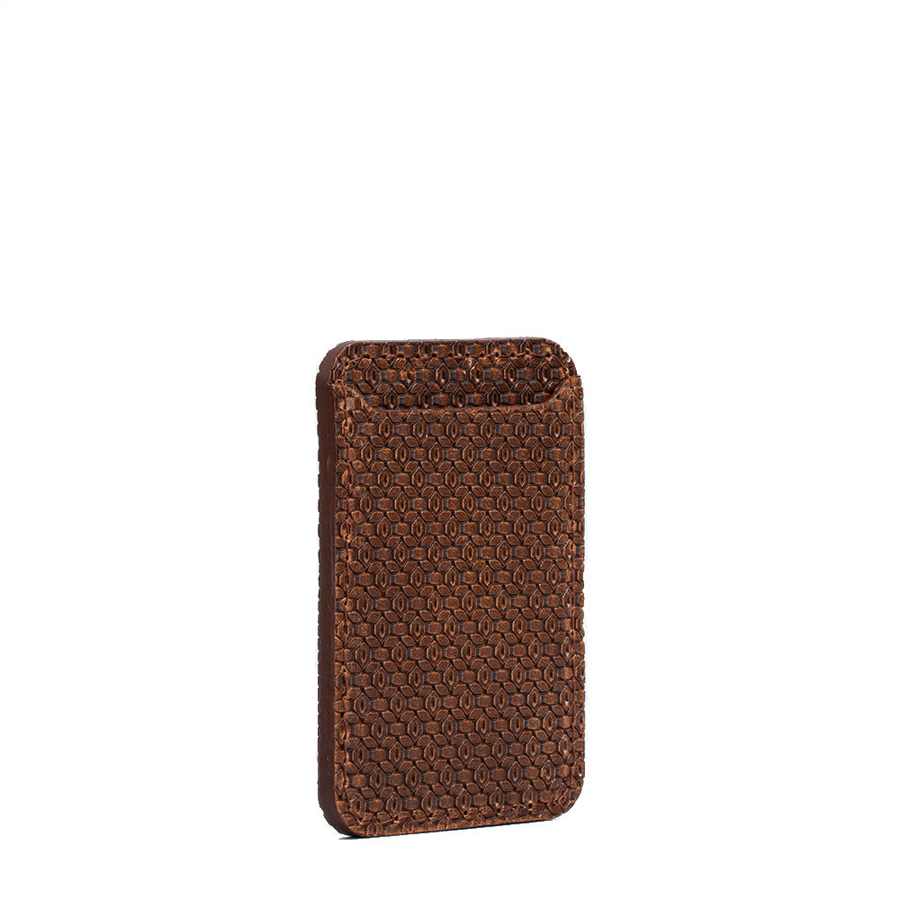 MagSafe leather wallet Geometric Net