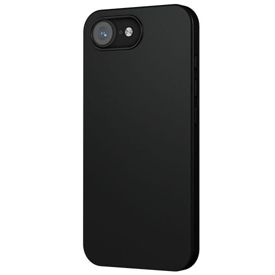 Coque silicone MagSafe iPhone 16e - Noir