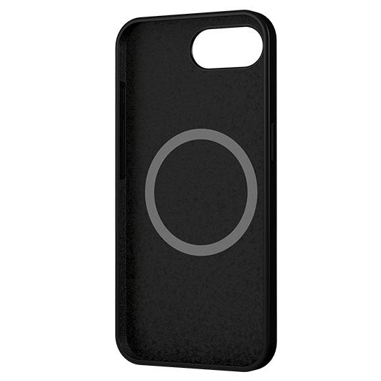Coque silicone MagSafe iPhone 16e - Noir