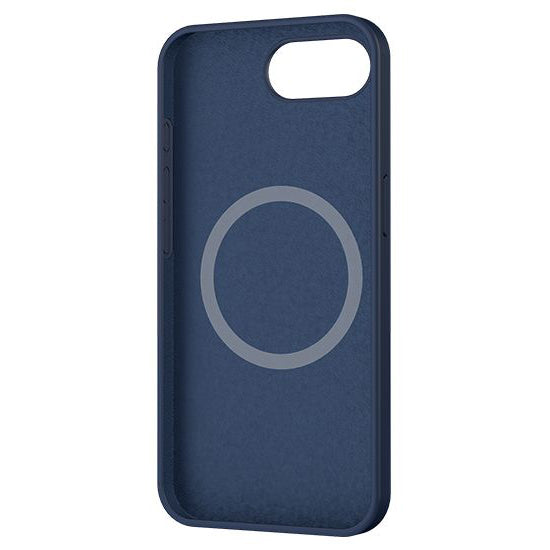 Coque silicone MagSafe iPhone 16e - Bleu
