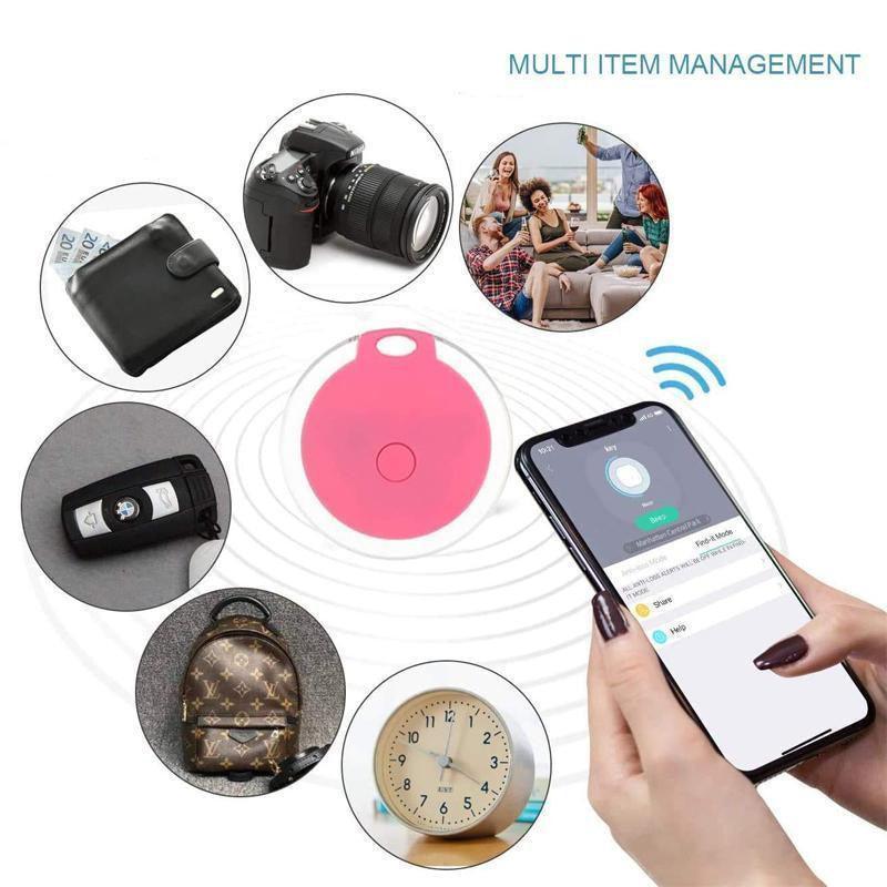 Mini Bluetooth Tracker Tag Finder Locator for Pet Key Wallet Bag