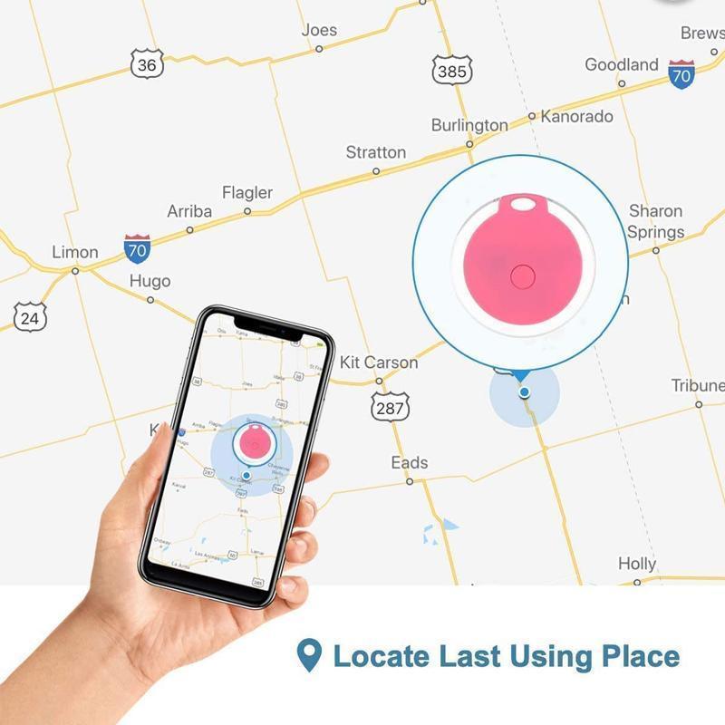 Mini Bluetooth Tracker Tag Finder Locator for Pet Key Wallet Bag