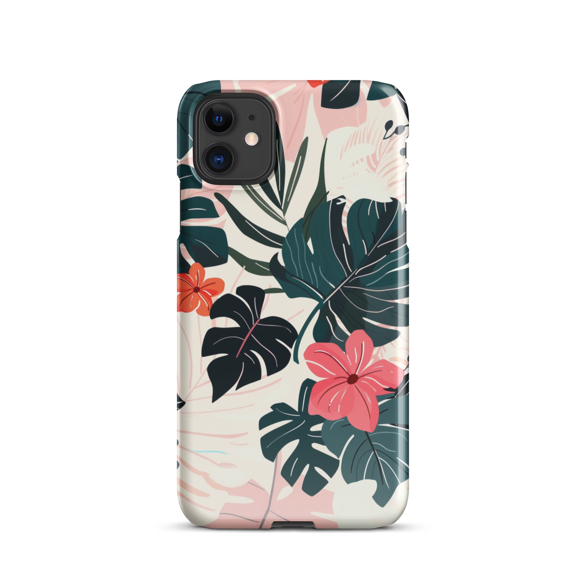 Flower leaves Phone case for iPhone