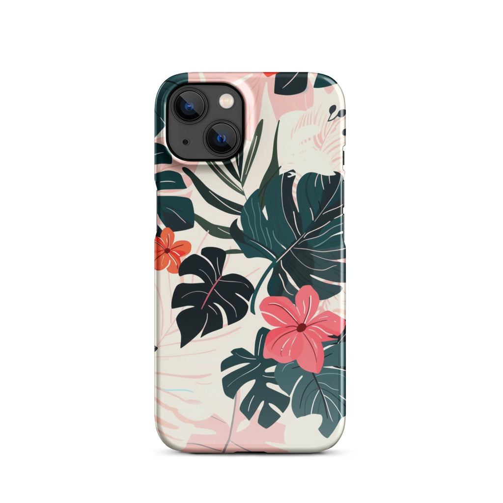 Flower leaves Phone case for iPhone
