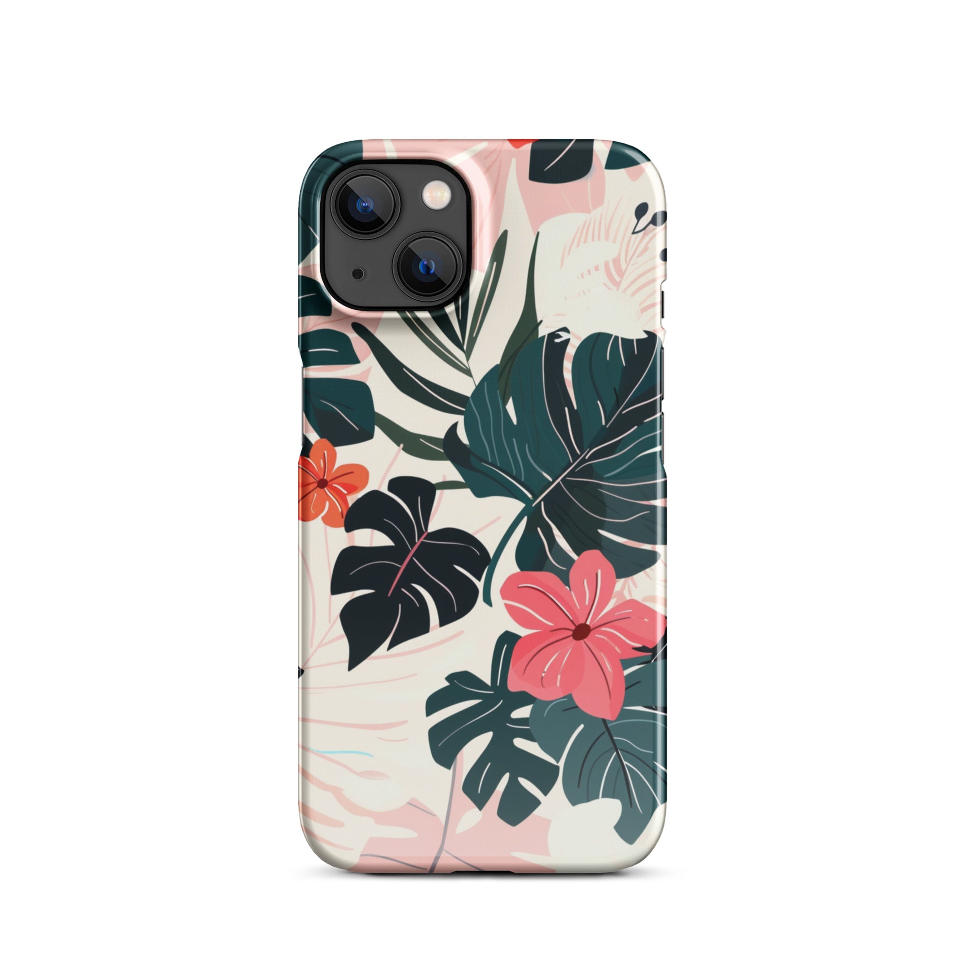 Flower leaves Phone case for iPhone