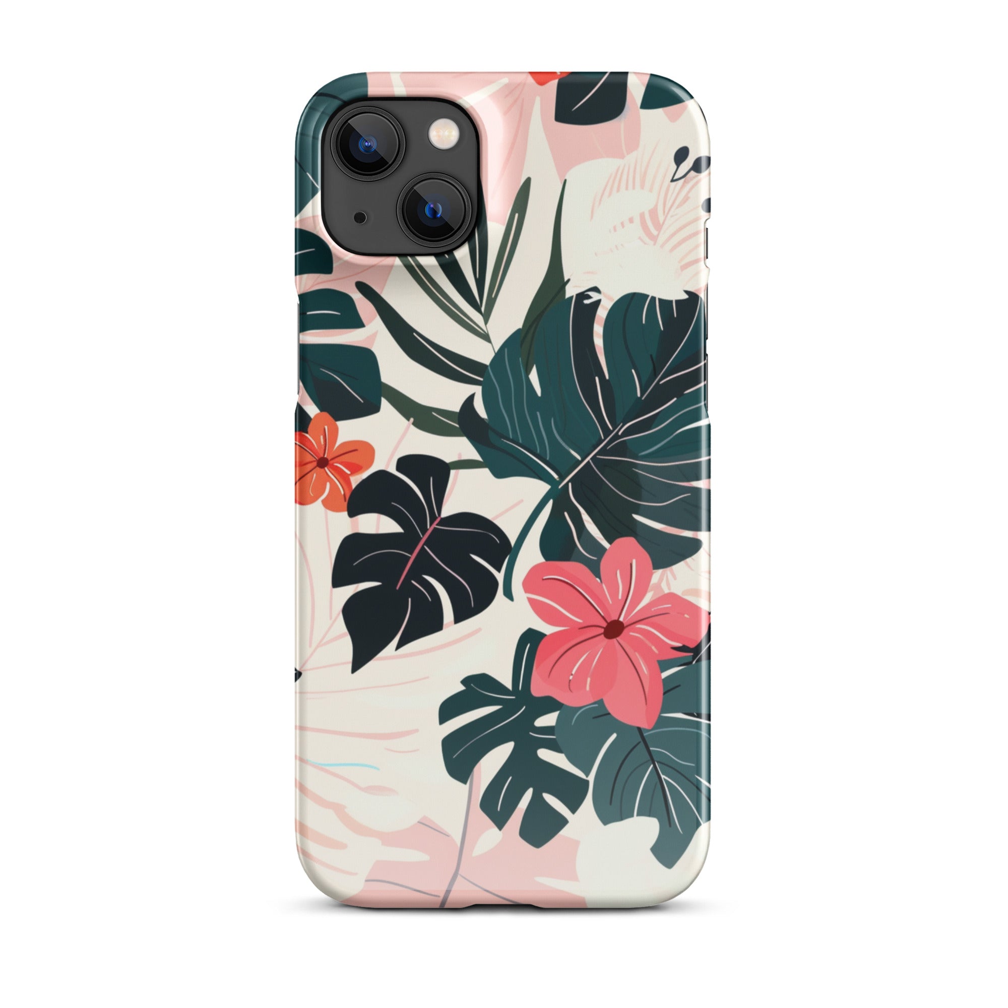 Flower leaves Phone case for iPhone