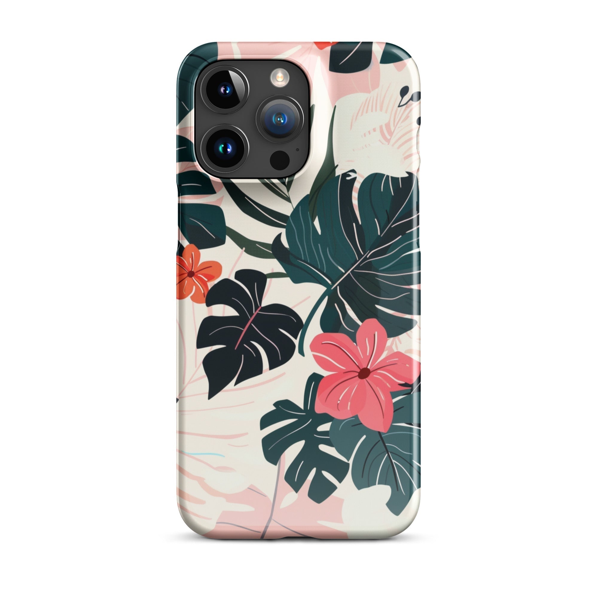 Flower leaves Phone case for iPhone