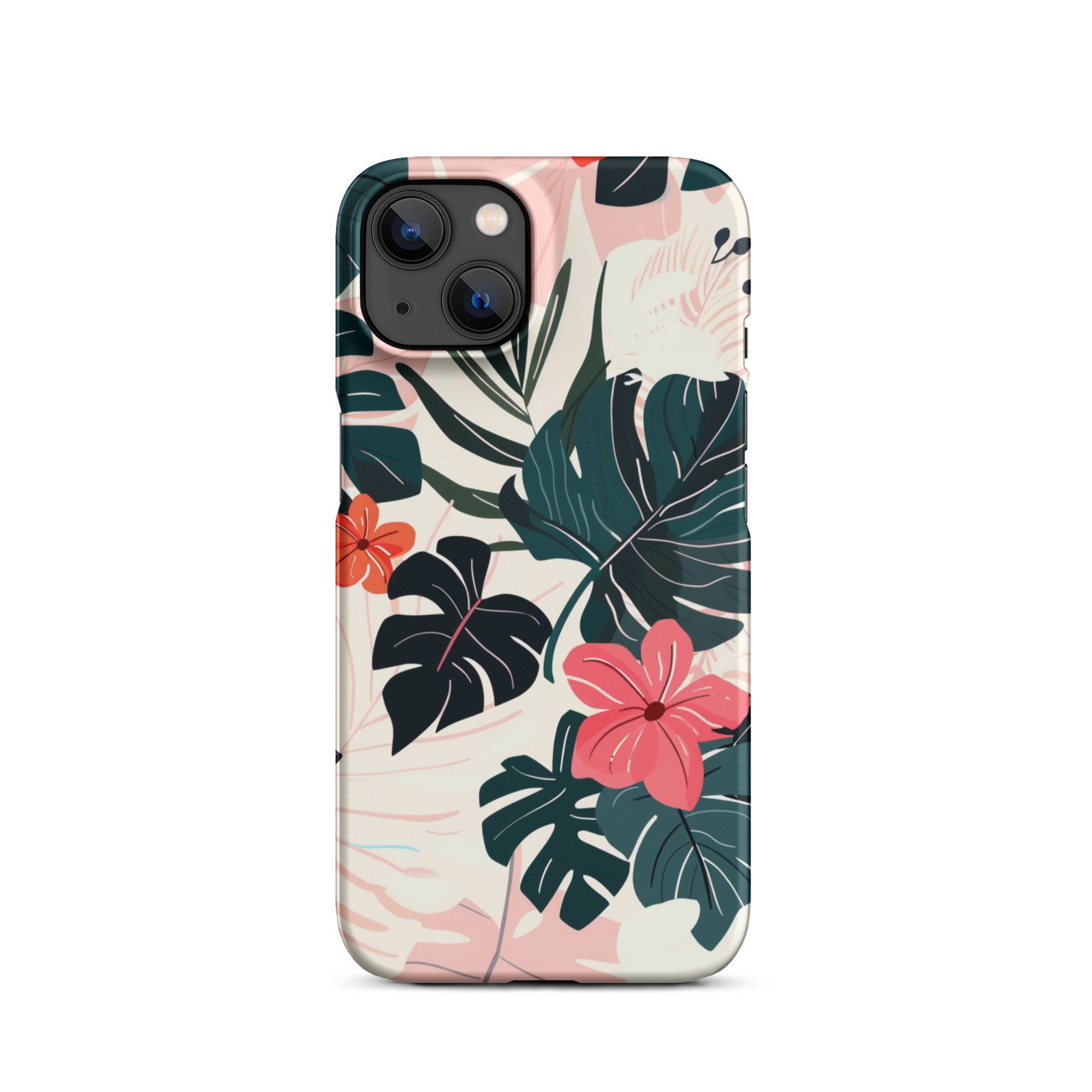 Flower leaves Phone case for iPhone