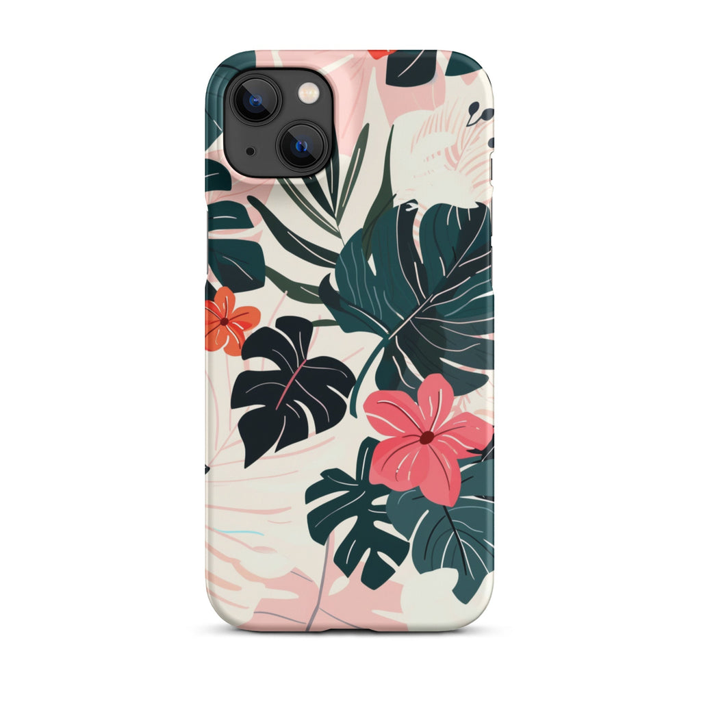Flower leaves Phone case for iPhone