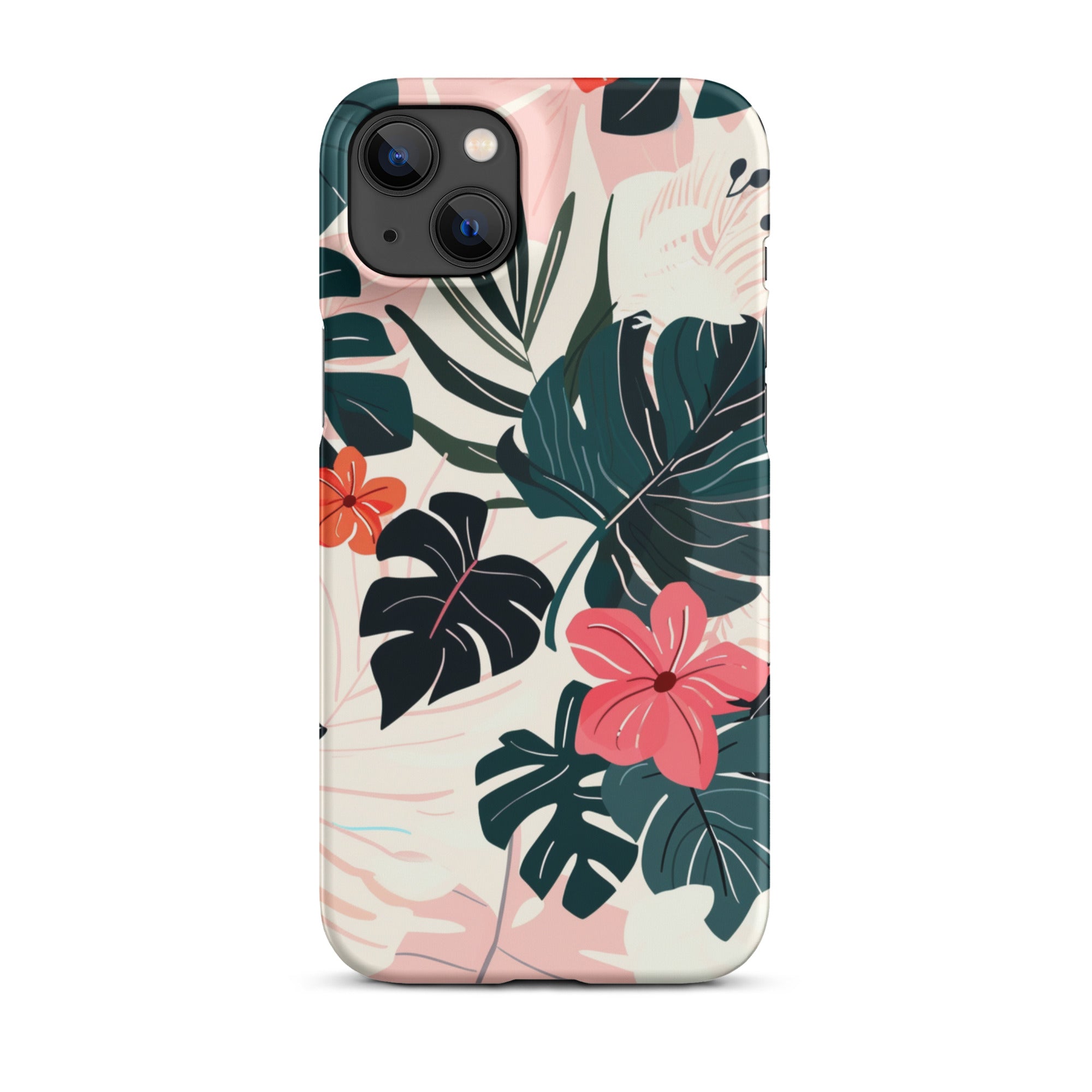 Flower leaves Phone case for iPhone