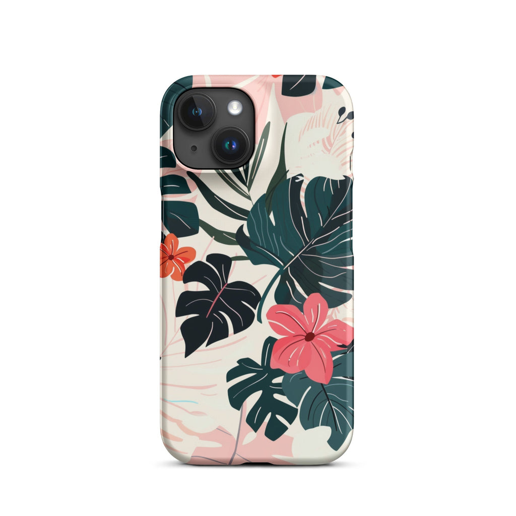Flower leaves Phone case for iPhone