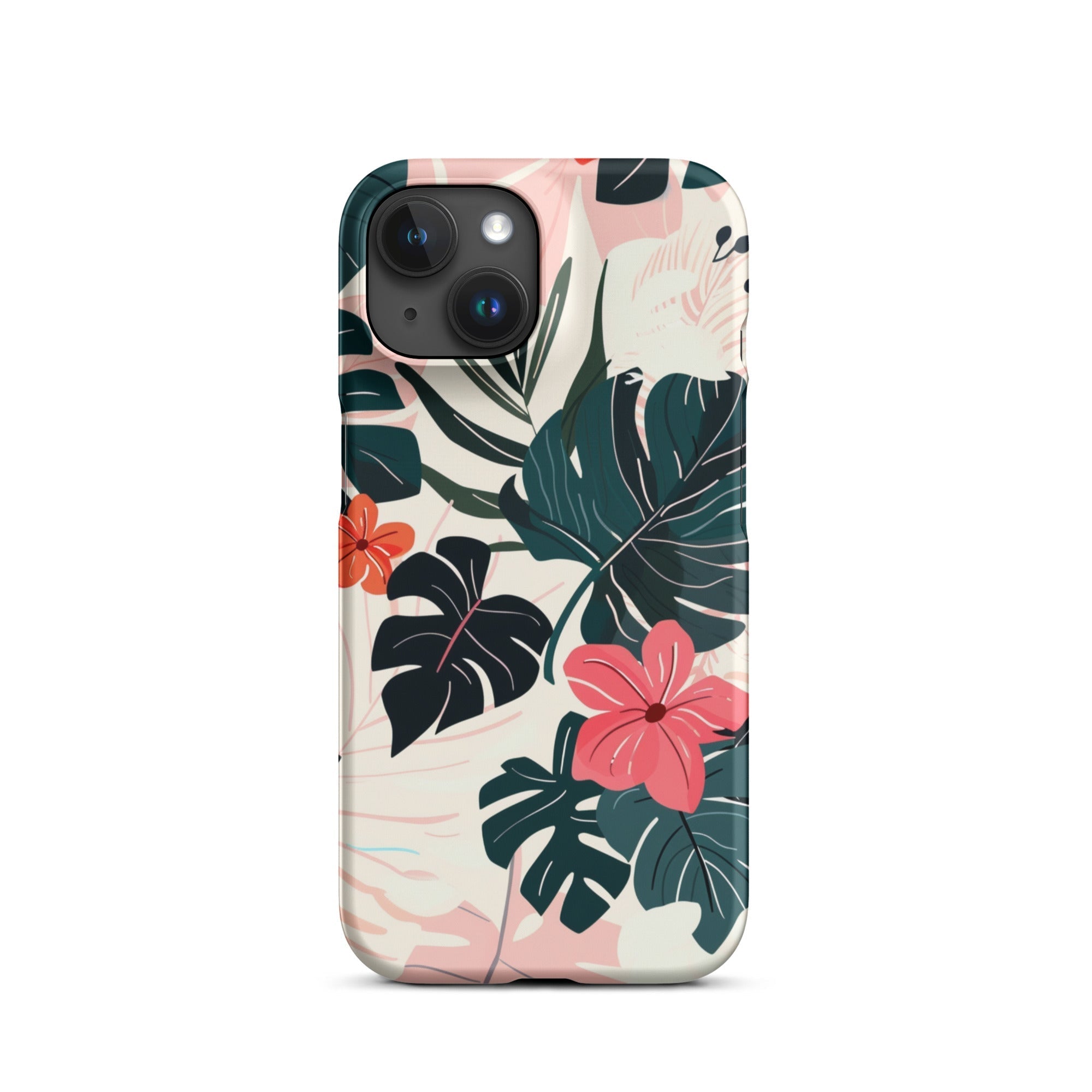 Flower leaves Phone case for iPhone
