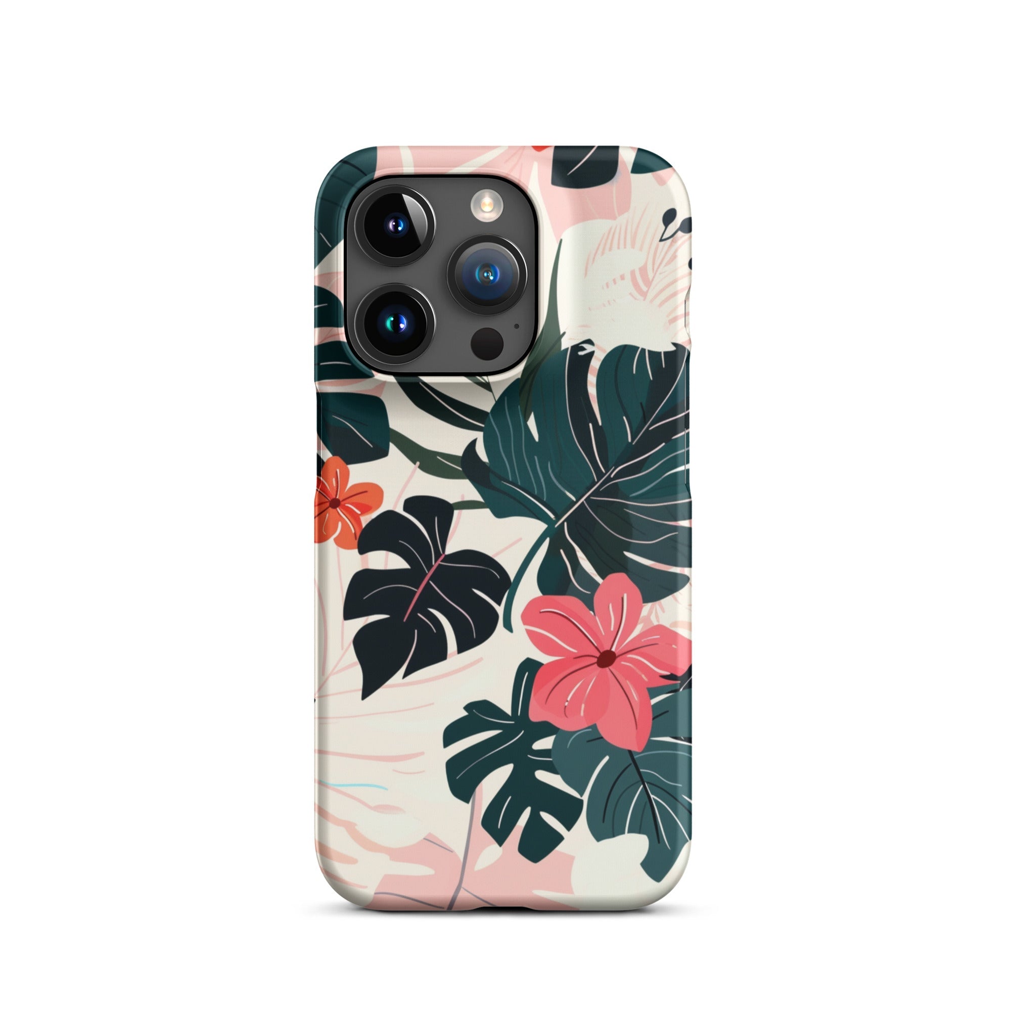 Flower leaves Phone case for iPhone