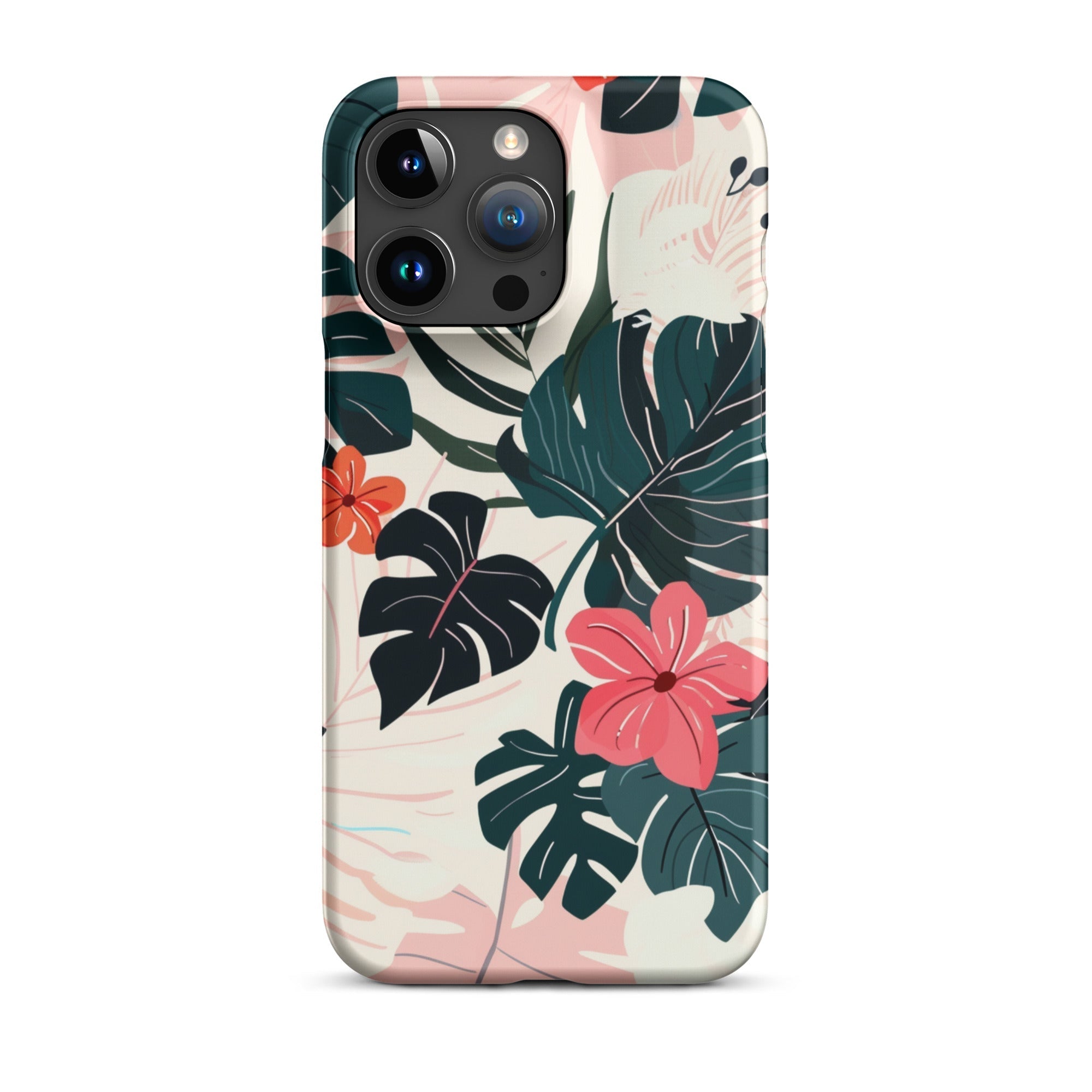 Flower leaves Phone case for iPhone